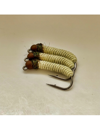 copy of Z-Caddis FLUO ORANGE [ HEAVY WIRE HOOK...