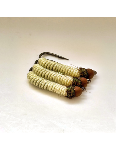 copy of Z-Caddis FLUO ORANGE [ HEAVY WIRE HOOK N°6 KLOR...