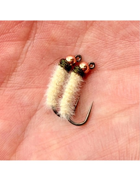 "Fluffy Jig" Nymph  [ Barbless Jig Hook N°12 ]
