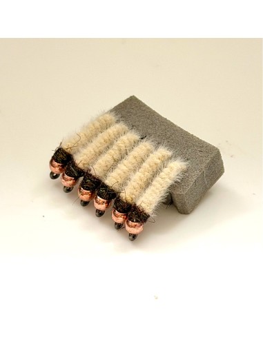 Nymphe " Jig Duveteux "  [ Hameçon N°12 JIG...