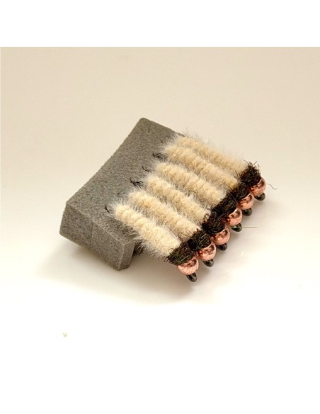 Nymphe " Jig Duveteux "  [ Hameçon N°12 JIG SANS ARDILLON ]