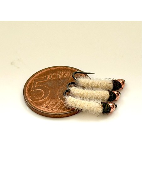 "Fluffy Jig" Nymph  [ Barbless Jig Hook N°12 ]