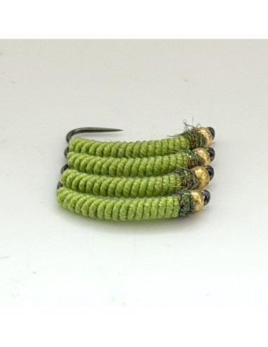 Nymphe à barbeau BBM " OLIVE " [ Hameçon N°10...