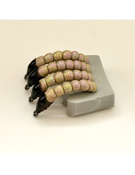 Nymphe à barbeau BBL " CRÈME " [ Hameçon N°10 sans ardillon ]