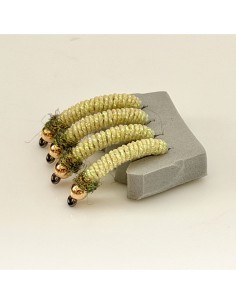 Nymphe à barbeau BBH " CRÈME " [ Hameçon N°10 sans... 2