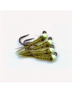 Pheasant tail " Phospho jig "  [ Hameçon N°16 JIG SANS... 2