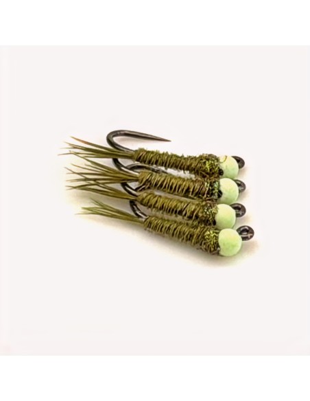 Pheasant tail " Phospho jig "  [ Hameçon N°16 JIG SANS ARDILLON ]