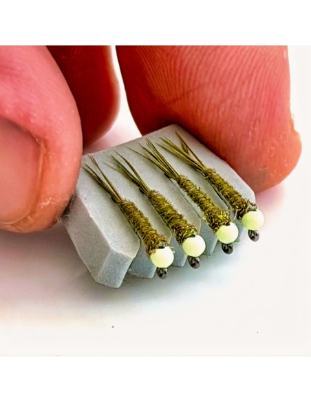 Pheasant tail " Phospho jig "  [ Hameçon N°16 JIG SANS ARDILLON ]