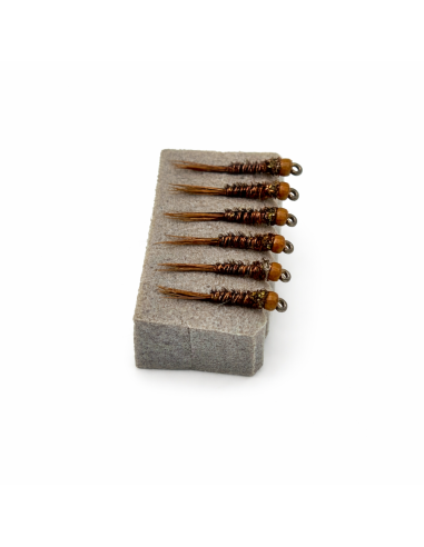 Micro-nymphe pheasant tail PPTL " CHOCOLAT " [...