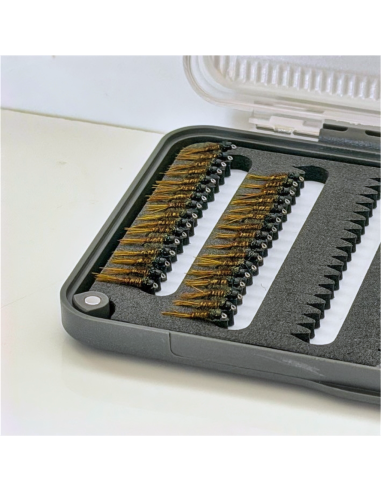 Micro-nymphe pheasant tail PPTL " BLACK OLIVE "...