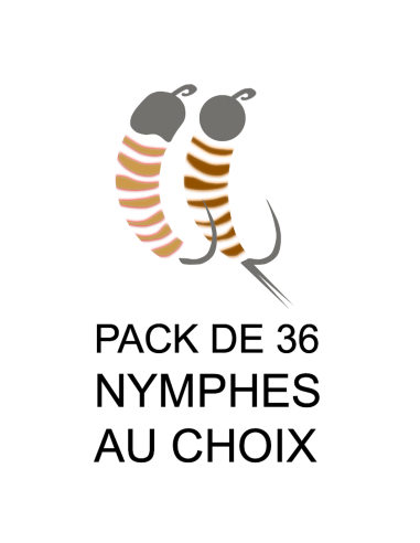 36 nymphs pack ( your choice )